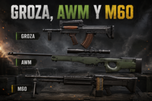 Groza, AWM y M60